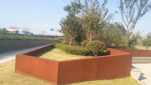 卧龙耐候钢挡土墙